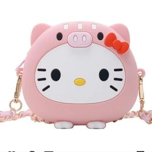 Hello kitty piggy costume bag